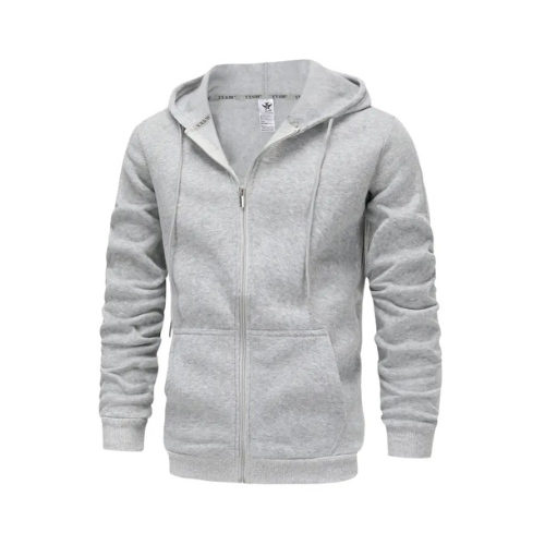 Men's Classic Zip-Up Hoodie