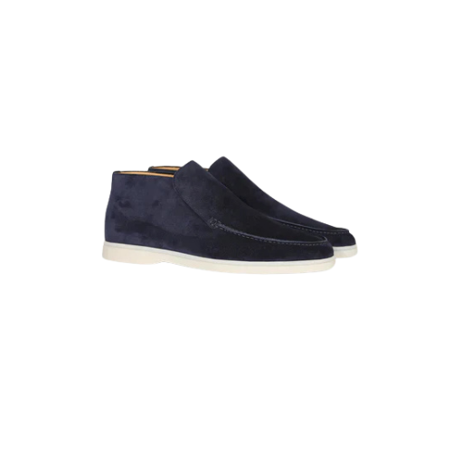 Men's Suede Moccasin Ankle Boots