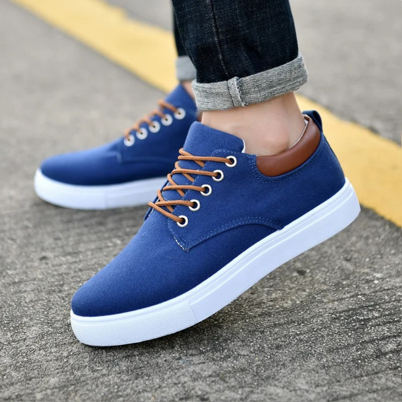 Men's Casual Lace-Up Sneakers for Everyday Wear