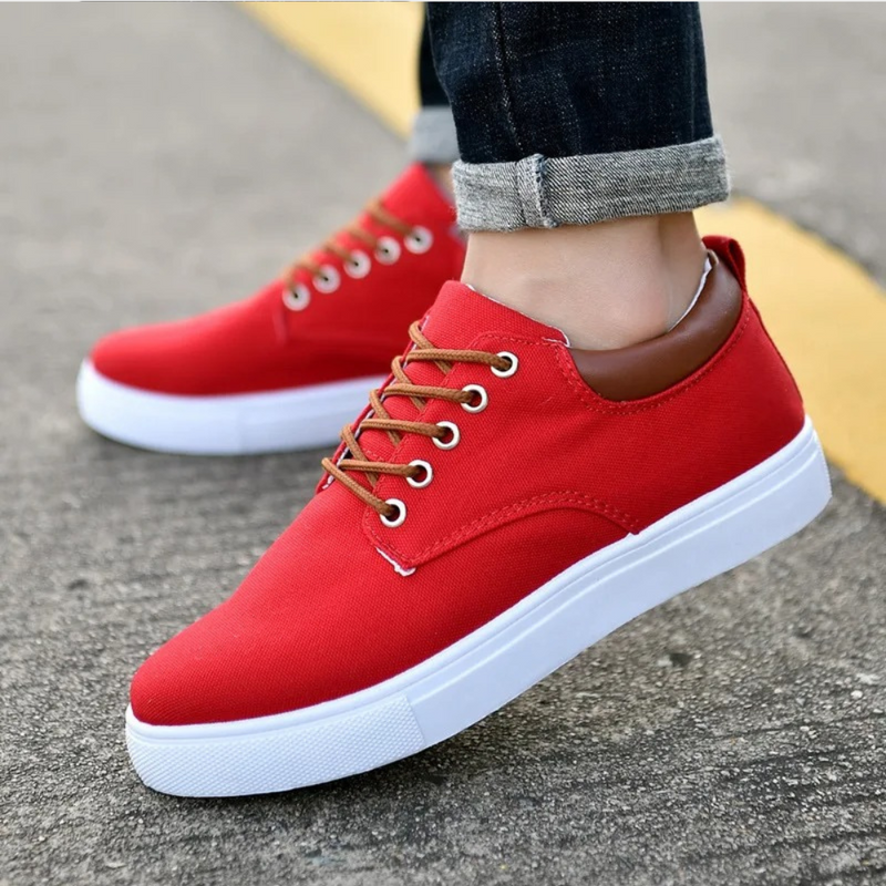 Men's Casual Lace-Up Sneakers for Everyday Wear