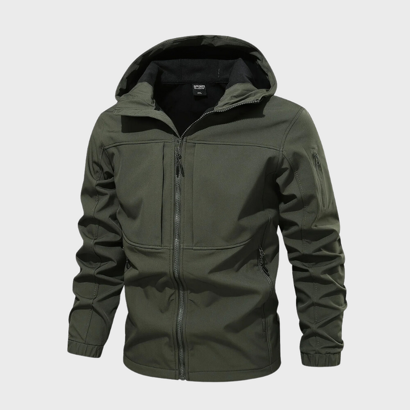 Men's Outdoor Hooded Softshell Jacket