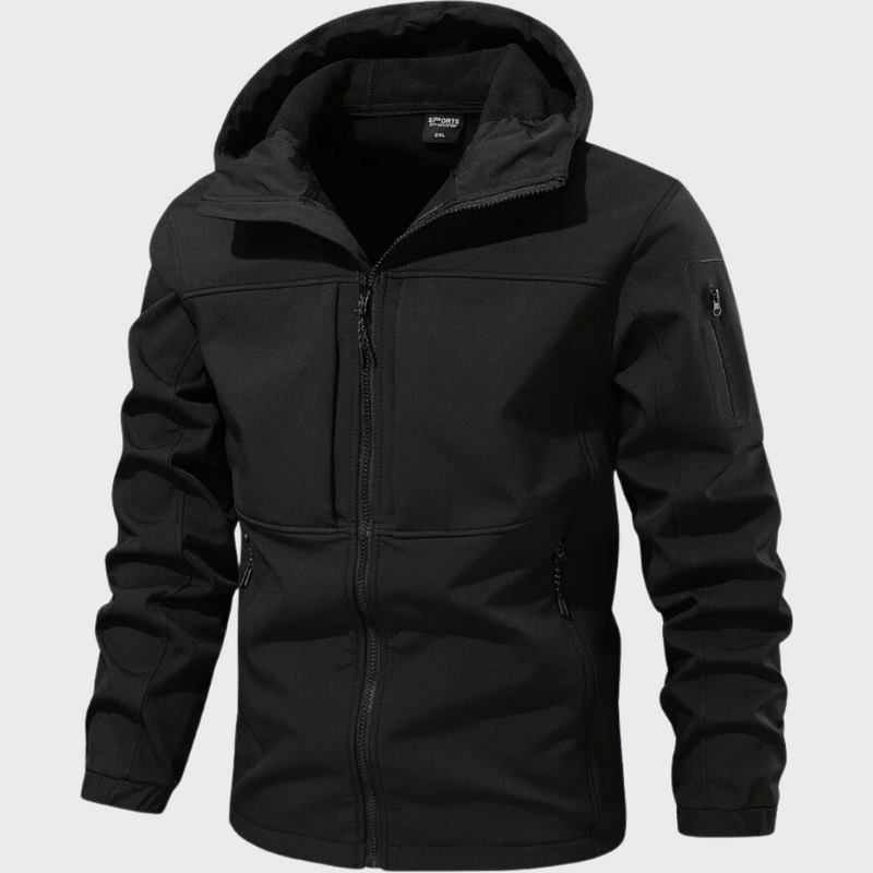 Men's Outdoor Hooded Softshell Jacket