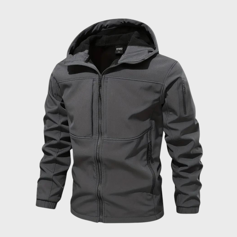 Men's Outdoor Hooded Softshell Jacket