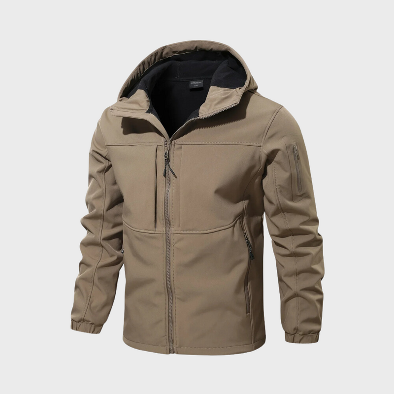 Men's Outdoor Hooded Softshell Jacket