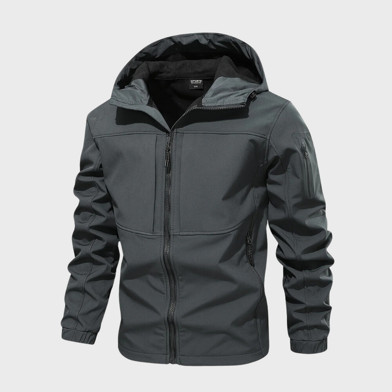 Men's Outdoor Hooded Softshell Jacket