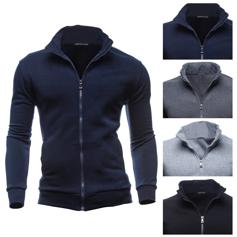 Men's Zip-Up Hoodie Jacket