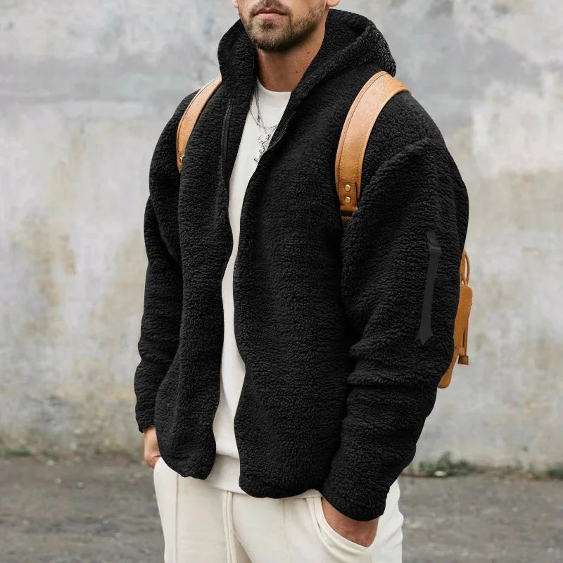 Men's Fleece Hoodie Jacket