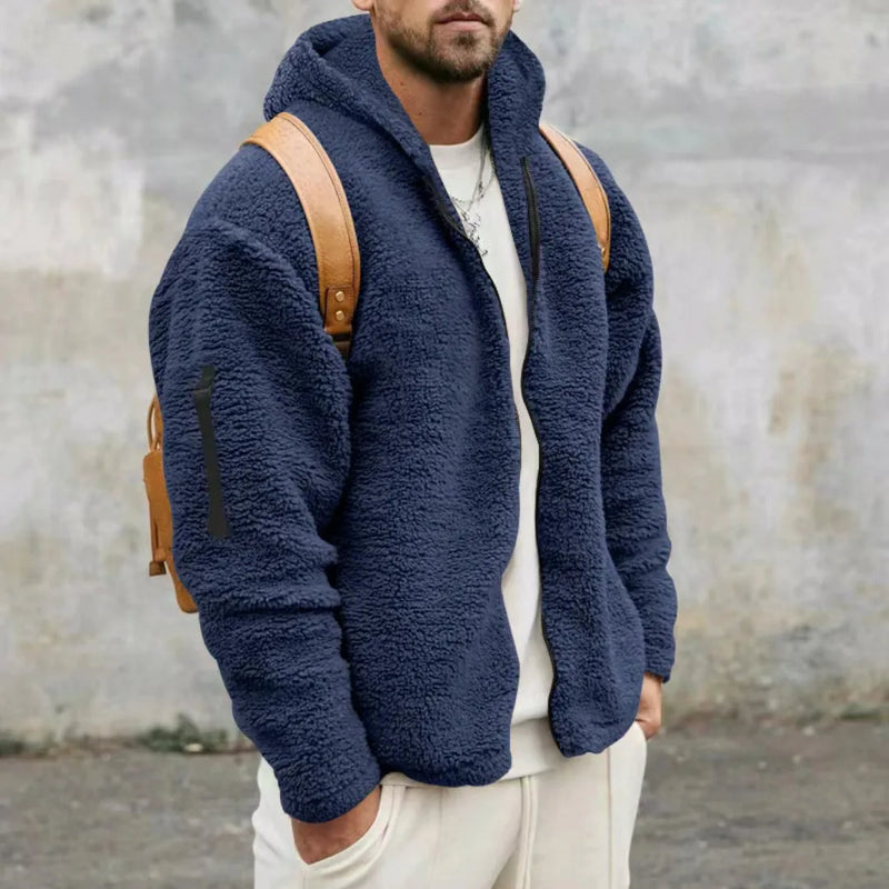 Men's Fleece Hoodie Jacket